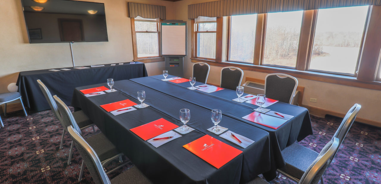 Executive conference room interior