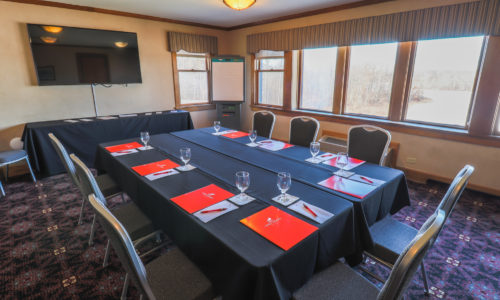 Executive conference room interior