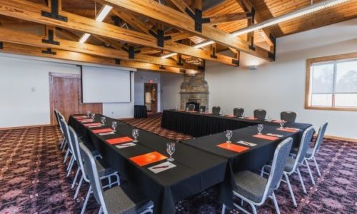 Executive conference room interior