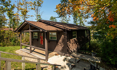 outside of cabin